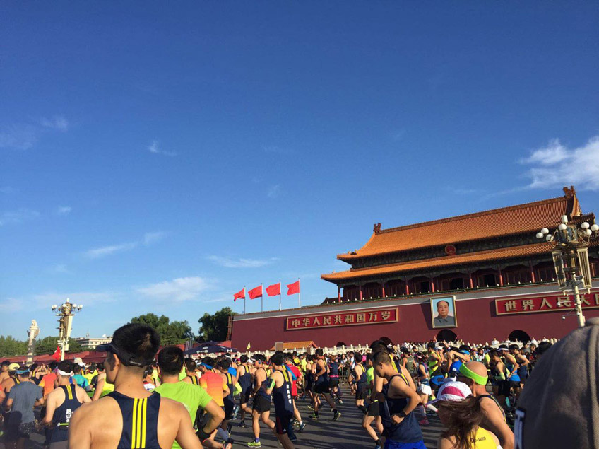 跑給你看 秋葵视频官网幹燥助力北馬